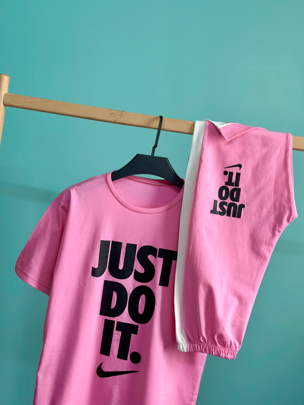 ست تیشرت و شلوارک just do it کد ۶۹