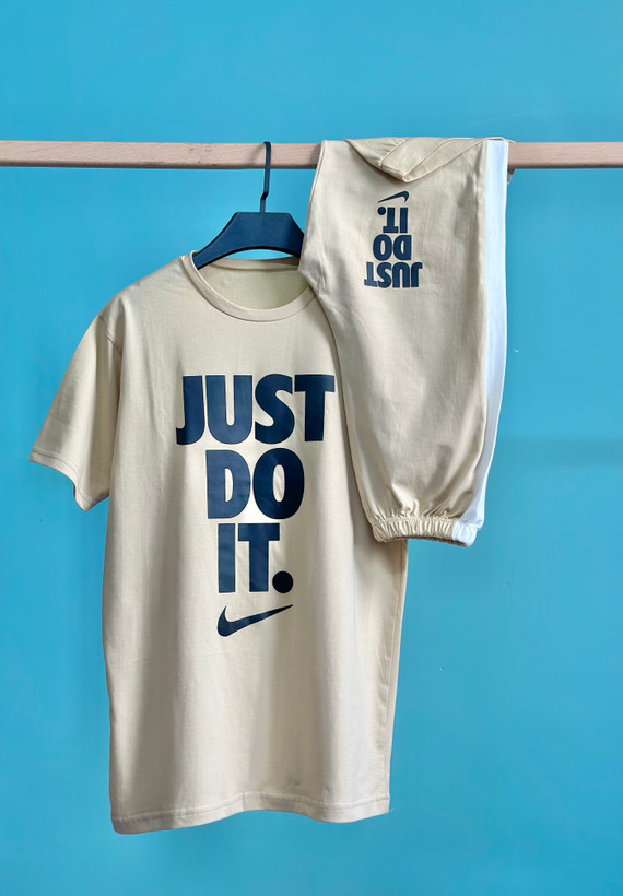 ست تیشرت و شلوارک just do it کد ۶۹