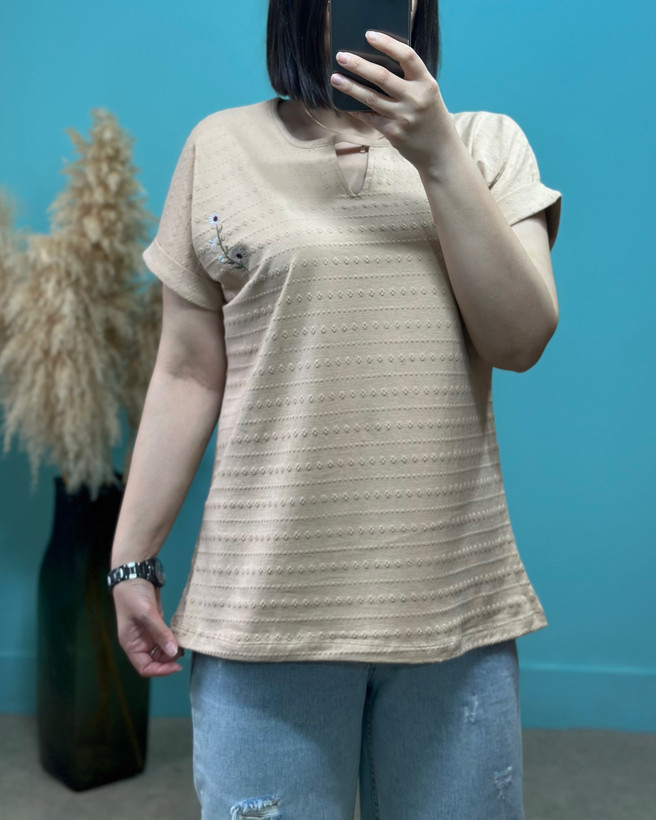 تیشرت مدل بهار گلدوزی کد ۱۹۴