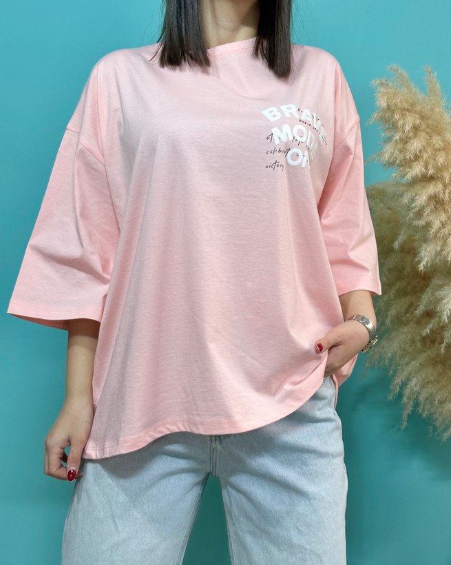 تیشرت باکسی مدل شقایق کد ۳۱۱